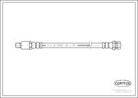 CORTECO 19018903 - Tubo flexible de frenos