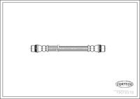 CORTECO 19019978 - Dinámica de frenado / conducción: para vehículos con ABS<br>Longitud [mm]: 220<br>Lado de montaje: Eje delantero<br>