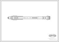 CORTECO 19020343 - Tubo flexible de frenos