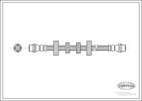 CORTECO 19020444 - Tubo flexible de frenos