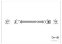 CORTECO 19025731 - Tubo flexible de frenos