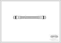 CORTECO 19025744 - Lado de montaje: Eje delantero<br>Longitud [mm]: 390<br>