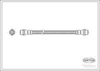 CORTECO 19025893 - Tubo flexible de frenos