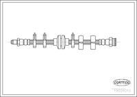 CORTECO 19026010 - Tubo flexible de frenos