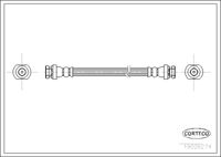 CORTECO 19026274 - Lado de montaje: exterior<br>Lado de montaje: izquierda<br>Lado de montaje: derecha<br>Lado de montaje: Eje delantero<br>Longitud [mm]: 218<br>Rosca 1: M10X1<br>Rosca 2: F10X1<br>