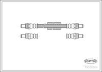 CORTECO 19026869 - Tubo flexible de frenos