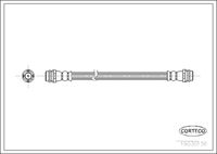 CORTECO 19030136 - Tubo flexible de frenos