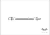 CORTECO 19030340 - Longitud [mm]: 319<br>Lado de montaje: delante<br>Lado de montaje: posterior<br>