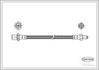 CORTECO 19030344 - Lado de montaje: interior<br>Longitud [mm]: 398<br>Lado de montaje: delante<br>Lado de montaje: posterior<br>