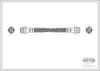 CORTECO 19030439 - Longitud [mm]: 200<br>Lado de montaje: Eje trasero<br>