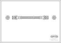 CORTECO 19031645 - Tubo flexible de frenos