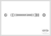 CORTECO 19032098 - Lado de montaje: Eje trasero<br>Longitud [mm]: 200<br>