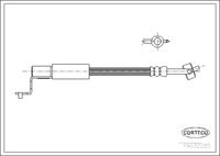 CORTECO 19032285 - Tubo flexible de frenos