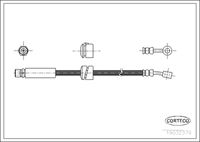 CORTECO 19032379 - Tubo flexible de frenos