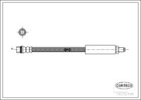 CORTECO 19032496 - Tubo flexible de frenos