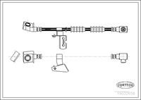 CORTECO 19032658 - Tubo flexible de frenos