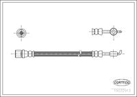 CORTECO 19032913 - Tubo flexible de frenos