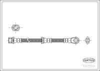 CORTECO 19032931 - Código de motor: 4G93 (GDI)<br>año construcción desde: 09/2001<br>Código de motor: 4G93 (GDI)<br>Longitud [mm]: 248<br>Lado de montaje: Eje trasero izquierda<br>Lado de montaje: Eje trasero, derecha<br>Peso [kg]: 0,090<br>