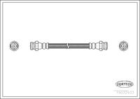 CORTECO 19032933 - Lado de montaje: exterior<br>Lado de montaje: Eje trasero<br>Longitud [mm]: 240<br>