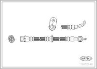 CORTECO 19032948 - Tubo flexible de frenos