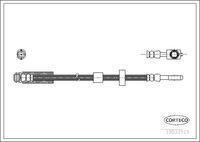 CORTECO 19033515 - Tubo flexible de frenos