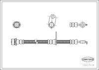 CORTECO 19033578 - Tubo flexible de frenos