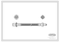 CORTECO 19035031 - Lado de montaje: exterior<br>Longitud [mm]: 152<br>