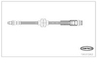 CORTECO 19037262 - N.º de chasis (VIN) desde: B400001<br>N.º de chasis (VIN) desde: B600001<br>Lado de montaje: exterior<br>Tipo de freno: Discos<br>Lado de montaje: Eje trasero izquierda<br>Lado de montaje: Eje trasero, derecha<br>Longitud [mm]: 163<br>