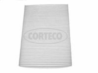 CORTECO 21651970 - Tipo de filtro: Filtro de carbón activado<br>Vehículo con dirección a la izquierda / derecha: para vehíc. dirección a la derecha<br>Equipamiento de vehículo: para vehículos con climatizador<br>Longitud [mm]: 240<br>Ancho [mm]: 170<br>Altura [mm]: 17<br>Peso [kg]: 0,140<br>