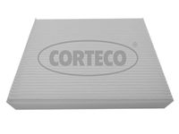 CORTECO 49356179 - Longitud [mm]: 277<br>Ancho [mm]: 225<br>Altura [mm]: 40<br>Tipo de filtro: Filtro de carbón activado<br>