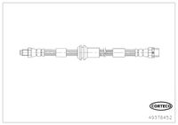 CORTECO 49378452 - Tubo flexible de frenos