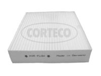 CORTECO 80000331 - Tipo de filtro: Filtro de carbón activado<br>Longitud [mm]: 178<br>Ancho [mm]: 204<br>Altura [mm]: 40<br>