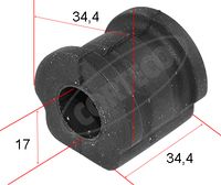 CORTECO 80005458 - Lado de montaje: Eje delantero<br>Diámetro interior [mm]: 17<br>Unidad de cantidad: Kit<br>