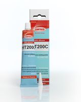 CORTECO HT200C - Código de motor: 937 A5.000<br>Propiedad química: sin disolventes<br>Tipo de envase: Tubo<br>Contenido [ml]: 75<br>Material: Silicona<br>Rango temperatura desde [°C]: -60<br>rango temperatura hasta [°C]: +320<br>Artículo complementario / información complementaria 2: no se incluye en kit<br>