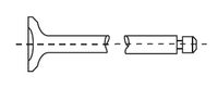 CORTECO 49355659 - Longitud [mm]: 80<br>Diámetro 1 [mm]: 25<br>Diámetro 2 [mm]: 5,5<br>Número de piezas necesarias: 4<br>