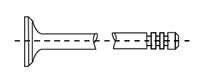 CORTECO 49355873 - Longitud [mm]: 93<br>Diámetro 1 [mm]: 26<br>Diámetro 2 [mm]: 5,5<br>Número de piezas necesarias: 8<br>