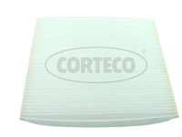 CORTECO 49359582 - Longitud [mm]: 242<br>Ancho [mm]: 198<br>Altura [mm]: 20<br>Tipo de filtro: Filtro de carbón activado<br>Versión básica (art. n.º): EKF203<br>