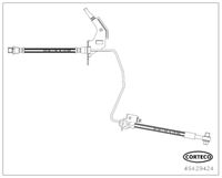 CORTECO 49429424 - Lado de montaje: izquierda<br>Lado de montaje: derecha<br>no para tipo de vehículo: OPC<br>no para tipo de vehículo: VXR<br>Lado de montaje: Eje delantero<br>Longitud [mm]: 452<br>