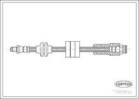 CORTECO 19018150 - Tubo flexible de frenos