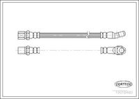 CORTECO 19018480 - Tubo flexible de frenos