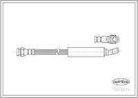 CORTECO 19018579 - Tubo flexible de frenos