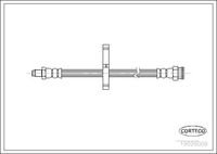 CAUTEX 031271 - Tubo flexible de frenos