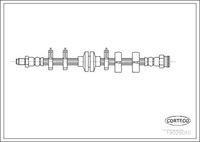 CORTECO 19026010 - Tubo flexible de frenos