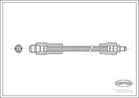 CORTECO 19026704 - Tubo flexible de frenos