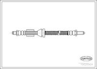 CORTECO 19026904 - Tubo flexible de frenos