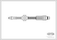 BOSCH 1987476951 - Tubo flexible de frenos