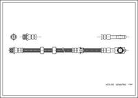 CORTECO 19031632 - Tubo flexible de frenos