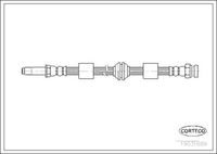 CORTECO 19031689 - Tubo flexible de frenos