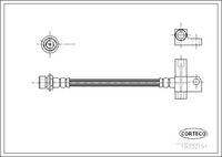 CORTECO 19032191 - Tubo flexible de frenos