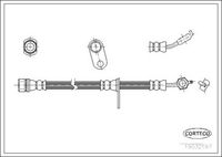 CORTECO 19032197 - Tubo flexible de frenos